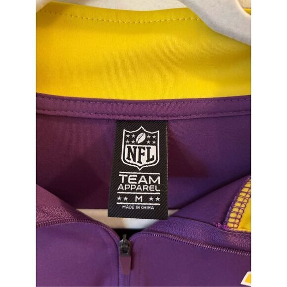 MN Vikings 1/4 zip Pullover - Picture 1 of 3